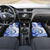 Polynesia Paisley Car Mats Mix Navy Polynesian Pattern