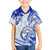 Polynesia Paisley Family Matching Off Shoulder Short Dress and Hawaiian Shirt Mix Navy Polynesian Pattern LT05 Son's Shirt Navy - Polynesian Pride