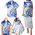 Polynesia Paisley Family Matching Puletasi and Hawaiian Shirt Mix Navy Polynesian Pattern LT05 - Polynesian Pride