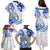 Polynesia Paisley Family Matching Puletasi and Hawaiian Shirt Mix Navy Polynesian Pattern LT05 - Polynesian Pride