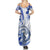 Polynesia Paisley Family Matching Summer Maxi Dress and Hawaiian Shirt Mix Navy Polynesian Pattern LT05 - Polynesian Pride