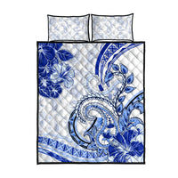 Polynesia Paisley Quilt Bed Set Mix Navy Polynesian Pattern LT05 - Polynesian Pride