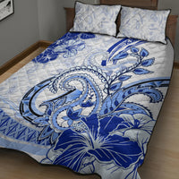 Polynesia Paisley Quilt Bed Set Mix Navy Polynesian Pattern LT05 - Polynesian Pride