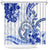 Polynesia Paisley Shower Curtain Mix Navy Polynesian Pattern