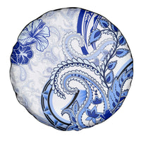 Polynesia Paisley Spare Tire Cover Mix Navy Polynesian Pattern LT05 - Polynesian Pride