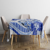 Polynesia Paisley Tablecloth Mix Navy Polynesian Pattern LT05 - Polynesian Pride