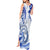 Polynesia Paisley Tank Maxi Dress Mix Navy Polynesian Pattern LT05 - Polynesian Pride