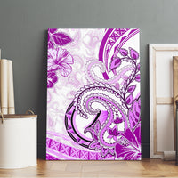 Polynesia Paisley Canvas Wall Art Mix Pink Polynesian Pattern LT05 - Polynesian Pride
