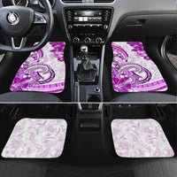 Polynesia Paisley Car Mats Mix Pink Polynesian Pattern LT05 Set 4pcs Pink - Polynesian Pride