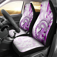 Polynesia Paisley Car Seat Cover Mix Pink Polynesian Pattern