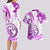 Polynesia Paisley Couples Matching Long Sleeve Bodycon Dress and Hawaiian Shirt Mix Pink Polynesian Pattern LT05 - Polynesian Pride