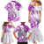 Polynesia Paisley Family Matching Mermaid Dress and Hawaiian Shirt Mix Pink Polynesian Pattern LT05 - Polynesian Pride