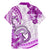 Polynesia Paisley Family Matching Mermaid Dress and Hawaiian Shirt Mix Pink Polynesian Pattern LT05 - Polynesian Pride