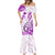 Polynesia Paisley Mermaid Dress Mix Pink Polynesian Pattern LT05 - Polynesian Pride