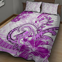 Polynesia Paisley Quilt Bed Set Mix Pink Polynesian Pattern LT05 - Polynesian Pride
