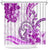 Polynesia Paisley Shower Curtain Mix Pink Polynesian Pattern