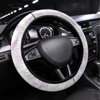 Polynesia Paisley Steering Wheel Cover Mix Pink Polynesian Pattern LT05 Universal Fit Pink - Polynesian Pride