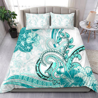 Polynesia Paisley Bedding Set Mix Teal Polynesian Pattern LT05 - Polynesian Pride