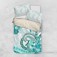 Polynesia Paisley Bedding Set Mix Teal Polynesian Pattern LT05 US Twin 172cm x 218cm Teal - Polynesian Pride