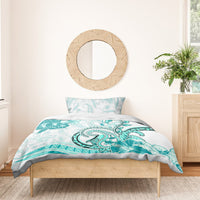 Polynesia Paisley Bedding Set Mix Teal Polynesian Pattern LT05 - Polynesian Pride