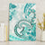 Polynesia Paisley Canvas Wall Art Mix Teal Polynesian Pattern