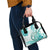 Polynesia Paisley Shoulder Handbag Mix Teal Polynesian Pattern