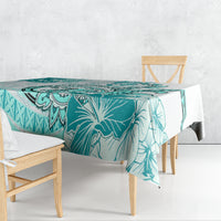 Polynesia Paisley Tablecloth Mix Teal Polynesian Pattern LT05 - Polynesian Pride