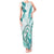 Polynesia Paisley Tank Maxi Dress Mix Teal Polynesian Pattern LT05 Women Teal - Polynesian Pride