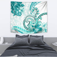 Polynesia Paisley Tapestry Mix Teal Polynesian Pattern LT05 - Polynesian Pride