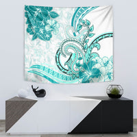Polynesia Paisley Tapestry Mix Teal Polynesian Pattern LT05 - Polynesian Pride