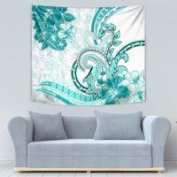 Polynesia Paisley Tapestry Mix Teal Polynesian Pattern LT05 - Polynesian Pride