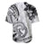 Polynesia Paisley Baseball Jersey Mix White Polynesian Pattern LT05 - Polynesian Pride