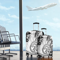 Polynesia Paisley Luggage Cover Mix White Polynesian Pattern