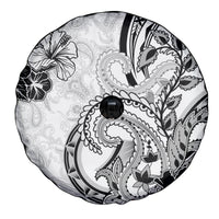 Polynesia Paisley Spare Tire Cover Mix White Polynesian Pattern LT05 - Polynesian Pride