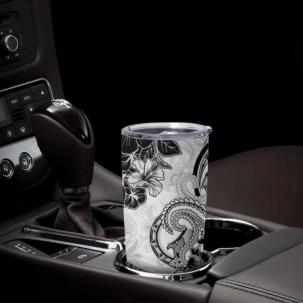 Polynesia Paisley Tumbler Cup Mix White Polynesian Pattern LT05 - Polynesian Pride