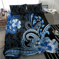 Polynesia Paisley Bedding Set Mix Blue Polynesian Pattern LT05 - Polynesian Pride