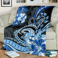 Polynesia Paisley Blanket Mix Blue Polynesian Pattern LT05 - Polynesian Pride