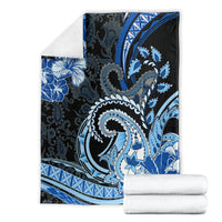 Polynesia Paisley Blanket Mix Blue Polynesian Pattern LT05 - Polynesian Pride