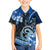 Polynesia Paisley Family Matching Short Sleeve Bodycon Dress and Hawaiian Shirt Mix Blue Polynesian Pattern LT05 Son's Shirt Blue - Polynesian Pride