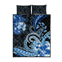 Polynesia Paisley Quilt Bed Set Mix Blue Polynesian Pattern LT05 - Polynesian Pride