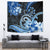 Polynesia Paisley Tapestry Mix Blue Polynesian Pattern