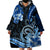 Polynesia Paisley Wearable Blanket Hoodie Mix Blue Polynesian Pattern LT05 - Polynesian Pride