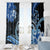 Polynesia Paisley Window Curtain Mix Blue Polynesian Pattern