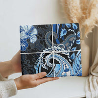 Polynesia Paisley Wrapping Paper Mix Blue Polynesian Pattern LT05 - Polynesian Pride