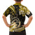 Polynesia Paisley Family Matching Long Sleeve Bodycon Dress and Hawaiian Shirt Mix Gold Polynesian Pattern LT05 - Polynesian Pride