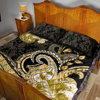 Polynesia Paisley Quilt Bed Set Mix Gold Polynesian Pattern LT05 - Polynesian Pride