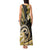 Polynesia Paisley Tank Maxi Dress Mix Gold Polynesian Pattern LT05 - Polynesian Pride