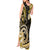 Polynesia Paisley Tank Maxi Dress Mix Gold Polynesian Pattern LT05 - Polynesian Pride