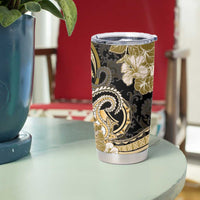 Polynesia Paisley Tumbler Cup Mix Gold Polynesian Pattern LT05 - Polynesian Pride
