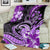 Polynesia Paisley Blanket Mix Purple Polynesian Pattern